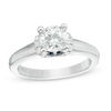 Thumbnail Image 1 of Vera Wang Love Collection 1.09 CT. T.W. Diamond Solitaire Collar Engagement Ring in 14K White Gold