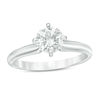 CT. Certified Canadian Diamond Solitaire Engagement Ring in 14K White Gold (H/SI2