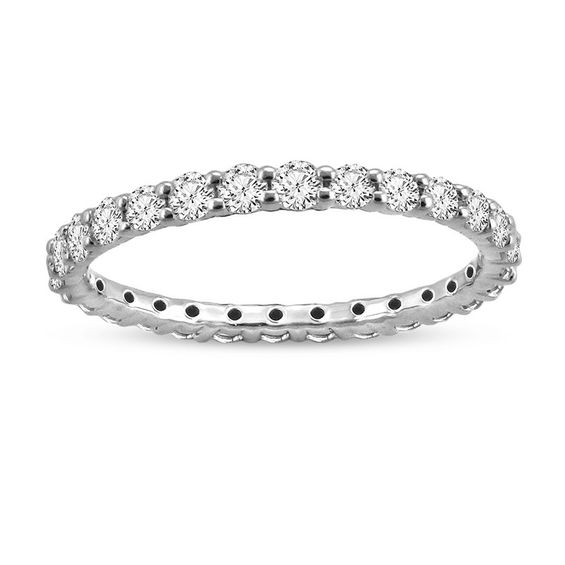 CT. T.W. Diamond Eternity Wedding Band in 14K Gold