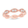 Thumbnail Image 1 of 0.45 CT. T.W. Diamond Marquise-Shapes Eternity Band in 14K Rose Gold