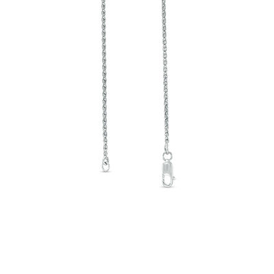 1.00 CT. T.W. Composite Diamond Teardrop Infinity Necklace in 10K White Gold - 17"