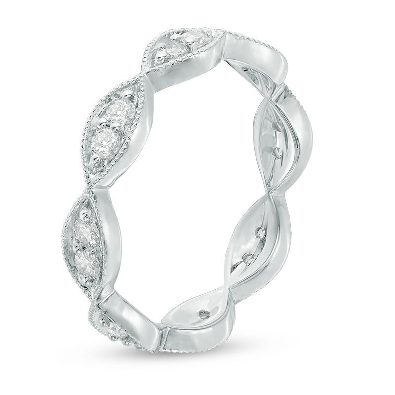 0.45 CT. T.W. Diamond Marquise-Shapes Eternity Band in 14K Gold|Peoples Jewellers