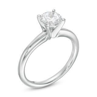 CT. Certified Canadian Diamond Solitaire Engagement Ring in Platinum (H/VS2