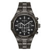 Thumbnail Image 0 of Men's Bulova Classic Chronograph Diamond Accent Grey IP Watch with Black Dial (Model: 98D142)