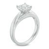 0.50 CT. T.W. Composite Diamond Cushion-Shaped Engagement Ring in 10K White Gold