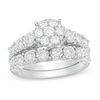 1.25 CT. T.W. Composite Diamond Bridal Set in 10K White Gold