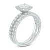 Thumbnail Image 1 of 1.50 CT. T.W. Diamond Frame Bridal Set in 14K White Gold