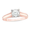 0.63 CT. T.W. Diamond Solitaire Engagement Ring in 10K Rose Gold