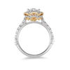 Enchanted Disney Belle 1.45 CT. T.W. Diamond Frame Engagement Ring in 14K Two-Tone Gold