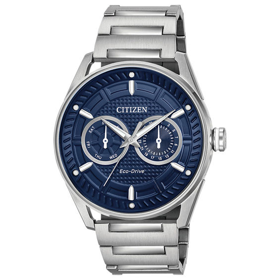 Men's Drive from Citizen Eco-Drive® Watch with Blue Dial (Model: BU4020-52L)