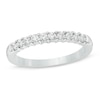 Thumbnail Image 0 of 0.33 CT. T.W. Canadian Certified Diamond Ten Stone Anniversary Band in 14K White Gold (I/I2)