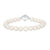 Thumbnail Image 0 of Vera Wang Love Collection 6.5-7.0mm Freshwater Cultured Pearl  0.07 CT. T.W. Diamond Strand Bracelet in Sterling Silver