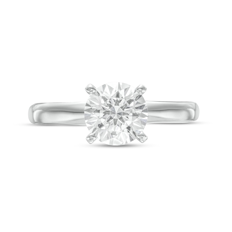 1.20 CT. Certified Diamond Solitaire Engagement Ring in 14K White Gold (J/I3)