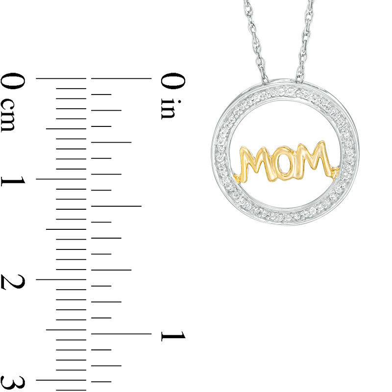 Amazon.com: Diamond Princess 18K Gold Plated Mother & Child Heart Pendant  with 0.03 Carat Diamonds : Clothing, Shoes & Jewelry