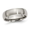 Thumbnail Image 1 of Men's 6.0mm Brushed Comfort Fit Wedding Band in Titanium