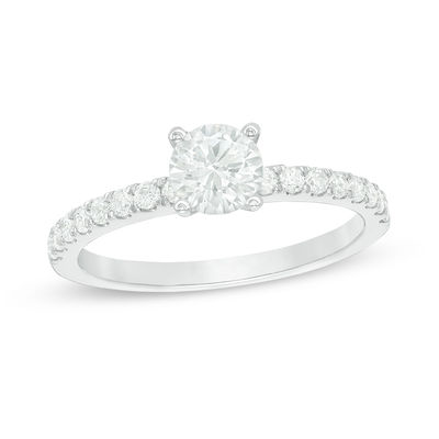 CT. T.W. Diamond Engagement Ring in 14K White Gold