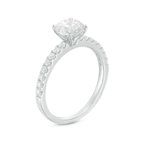 1.25 CT. T.W. Diamond Engagement Ring in 14K White Gold