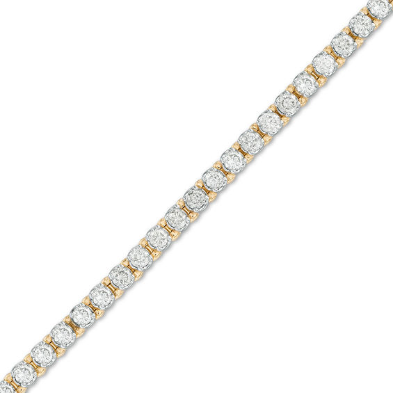 peoples diamond tennis bracelet