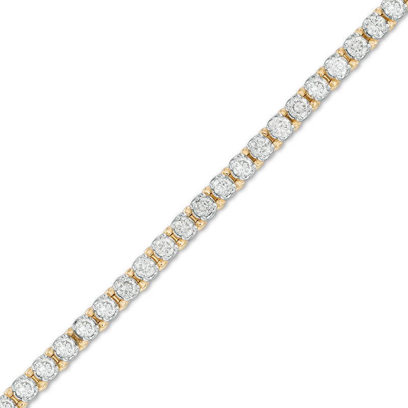 10k gold and diamond shop bracelet