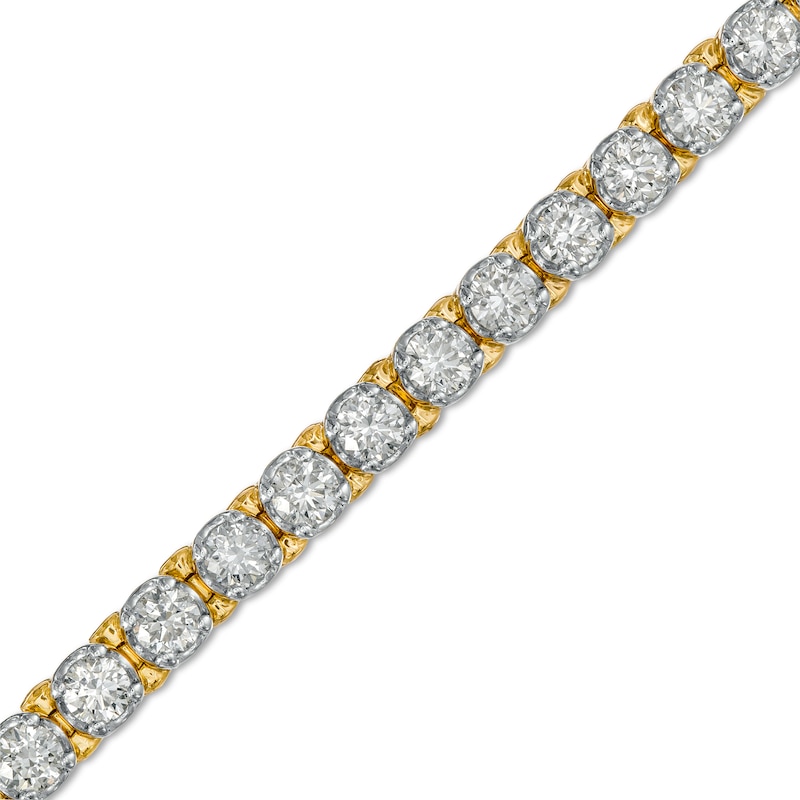 3.95 CT. T.W. Diamond Tennis Bracelet in 10K Gold|Peoples Jewellers