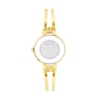 Thumbnail Image 2 of Ladies' Movado Amorosa® 0.07 CT. T.W. Diamond Gold-Tone PVD Bangle Watch with Black Dial (Model: 0607155)