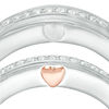 CT. T.W. Diamond Duo Wedding Band Set in 10K Gold