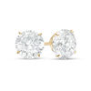 Thumbnail Image 0 of 7.0mm Cubic Zirconia Solitaire Stud Earrings in 14K Gold