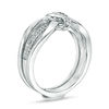 Thumbnail Image 1 of Convertibilities 0.20 CT. T.W. Diamond "S" Three-in-One Ring in Sterling Silver