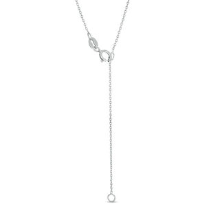 0.09 CT. Pear-Shaped Diamond Solitaire Necklace in 10K Gold