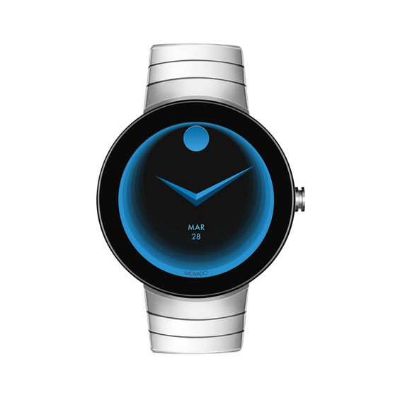 Men's Movado Connect Smart Watch with Black Dial (Model: 3660017)