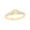 0.18 CT. T.W. Diamond Promise Ring in 10K Gold