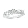 0.085 CT. T.W. Composite Diamond Promise Ring in Sterling Silver