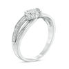 0.085 CT. T.W. Composite Diamond Promise Ring in Sterling Silver