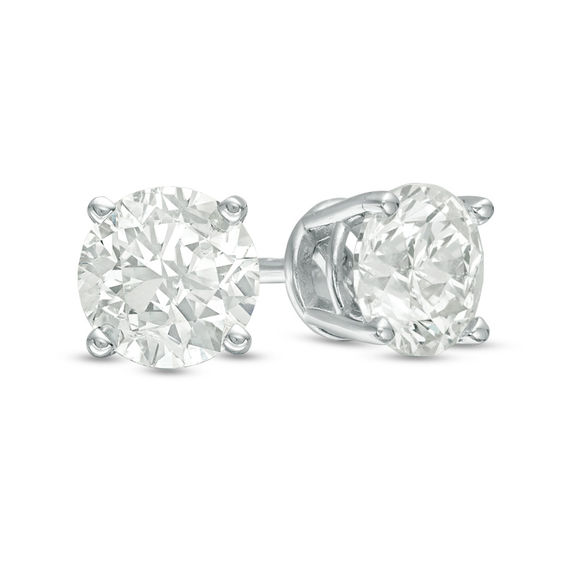 CT. T.W. Diamond Solitaire Stud Earrings in 14K Gold