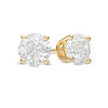 Thumbnail Image 1 of 0.30 CT. T.W. Diamond Solitaire Stud Earrings in 14K Gold