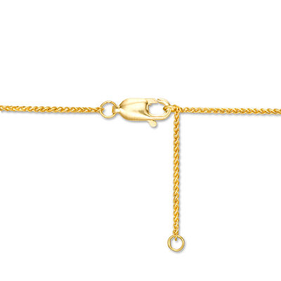 Interwoven™ 0.145 CT. T.W. Diamond Bracelet in 10K Gold - 7.75"