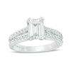 Vera Wang Love Collection 1.95 CT. T.W. Certified Emerald-Cut Diamond Engagement Ring in Platinum (I/SI2)