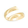 Thumbnail Image 0 of Italian Gold Bypass Ribbon Ring in 14K Gold - Size 7