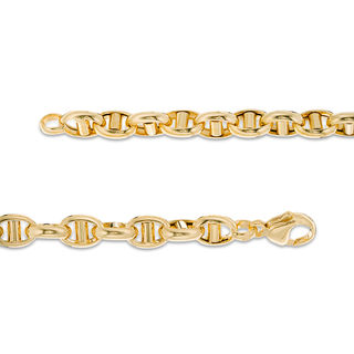 Men's 6.4mm Mariner Chain Bracelet in 14K Gold - 8.5"