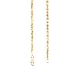 Italian Gold Men's 5.0mm Rope Chain Necklace in 14K Gold - 22"