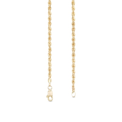 Italian Gold Men's 5.0mm Rope Chain Necklace in 14K Gold - 22"