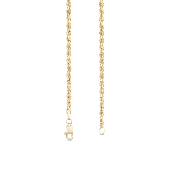 Italian Gold Men's 5.0mm Rope Chain Necklace in 14K Gold - 22"