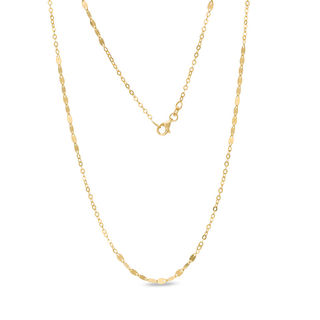 Made in Italy Sparkle Chain Necklace in 14K Gold - 24"