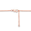 Interwoven™ 0.145 CT. T.W. Diamond Bracelet in 10K Rose Gold - 7.75"