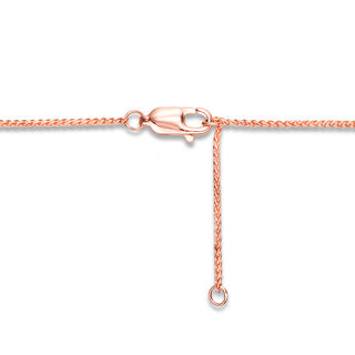 Interwoven™ 0.145 CT. T.W. Diamond Bracelet in 10K Rose Gold - 7.75"