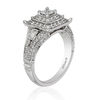 Enchanted Disney Mulan 1.00 CT. T.W. Princess-Cut Diamond Double Frame Engagement Ring in 14K White Gold