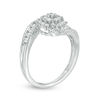 Thumbnail Image 1 of 0.45 CT. T.W. Multi-Diamond Bypass Ring in 10K White Gold