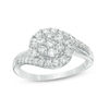 Thumbnail Image 0 of 0.80 CT. T.W. Multi-Diamond Bypass Ring in 10K White Gold