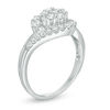 0.80 CT. T.W. Multi-Diamond Bypass Ring in 10K White Gold