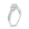 Thumbnail Image 1 of 0.45 CT. T.W. Multi-Diamond Frame Engagement Ring in 10K White Gold